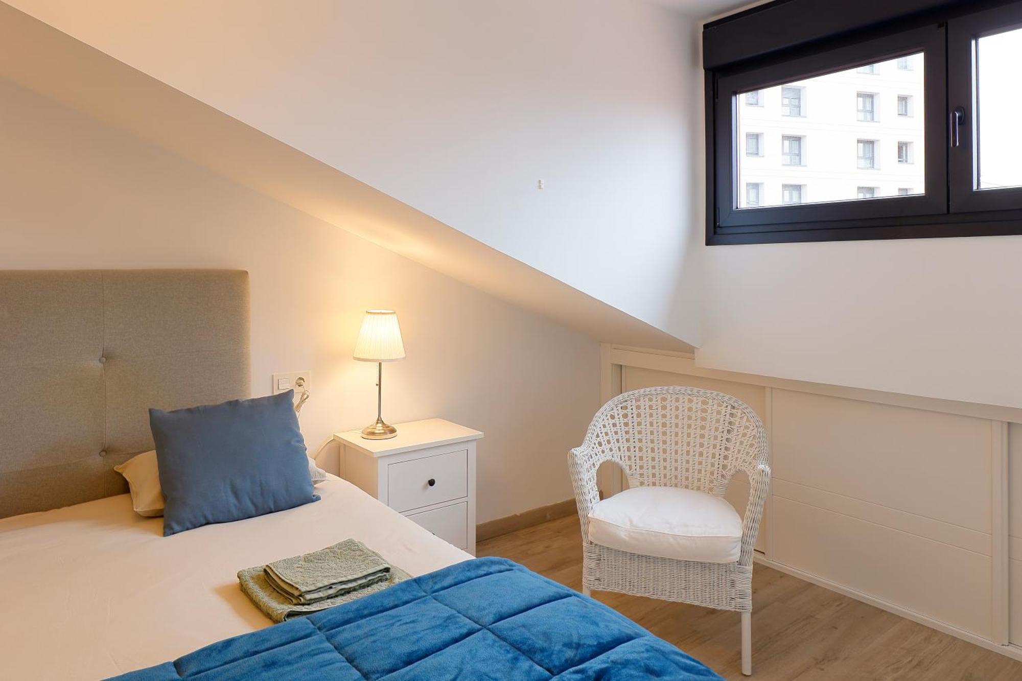 Atico Con Terraza En Playa De San Lorenzo Gijón Exteriér fotografie