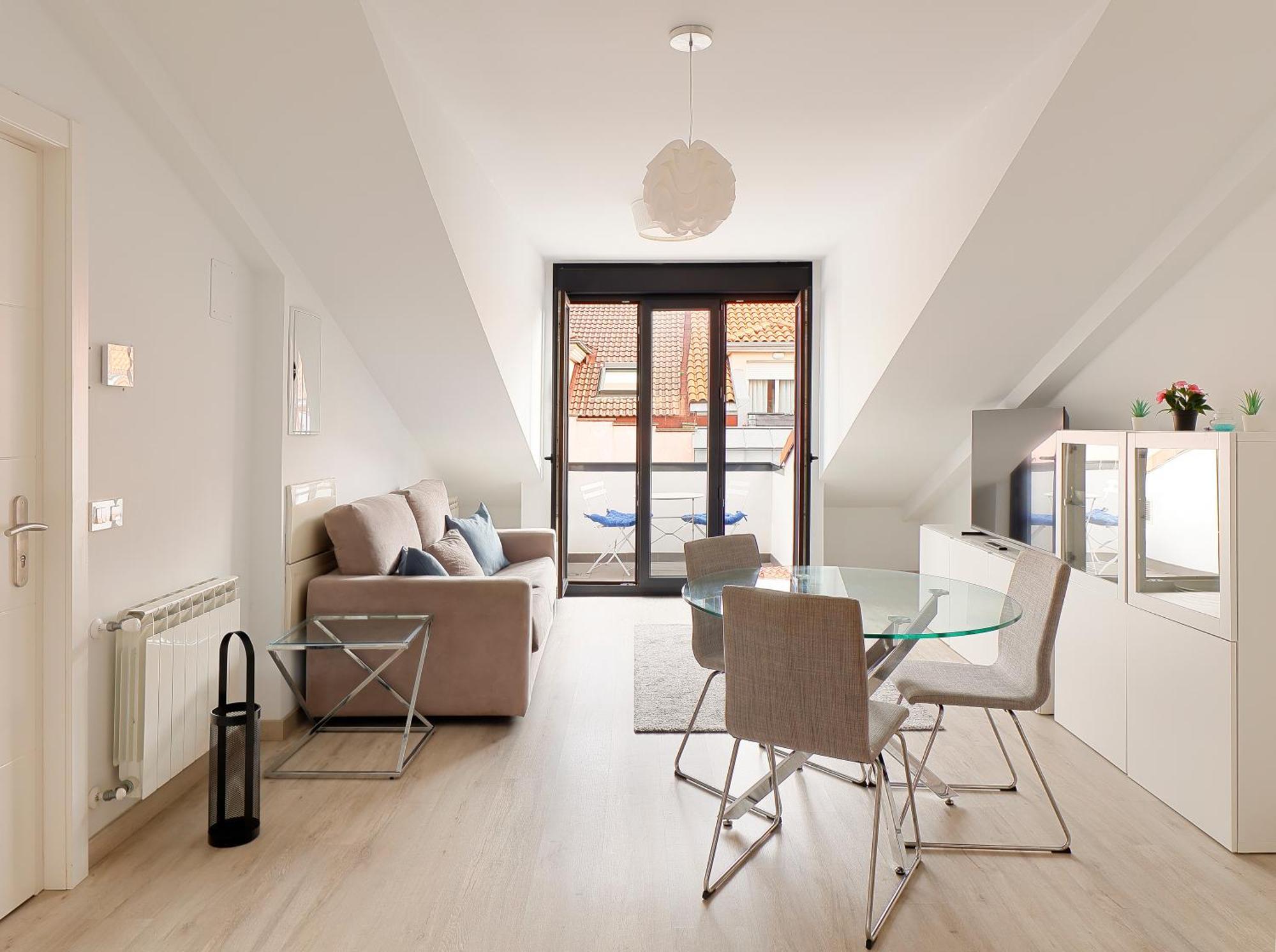 Atico Con Terraza En Playa De San Lorenzo Gijón Exteriér fotografie